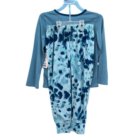 Girls Long Sleeve Pajama Lounge 2-Piece Set 2-Pack Size XS 4/5 - Picture 4 of 11